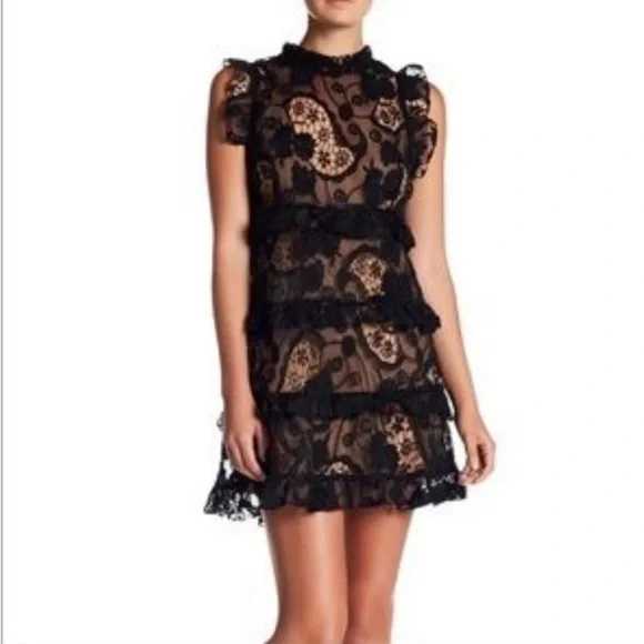 Line and Dot black lace dress - Picture 6 of 6